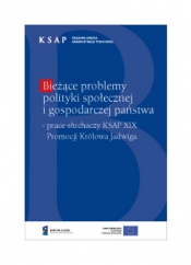 Okładka publikacji Bieżące problemy polityki społecznej i gospodarczej państwa